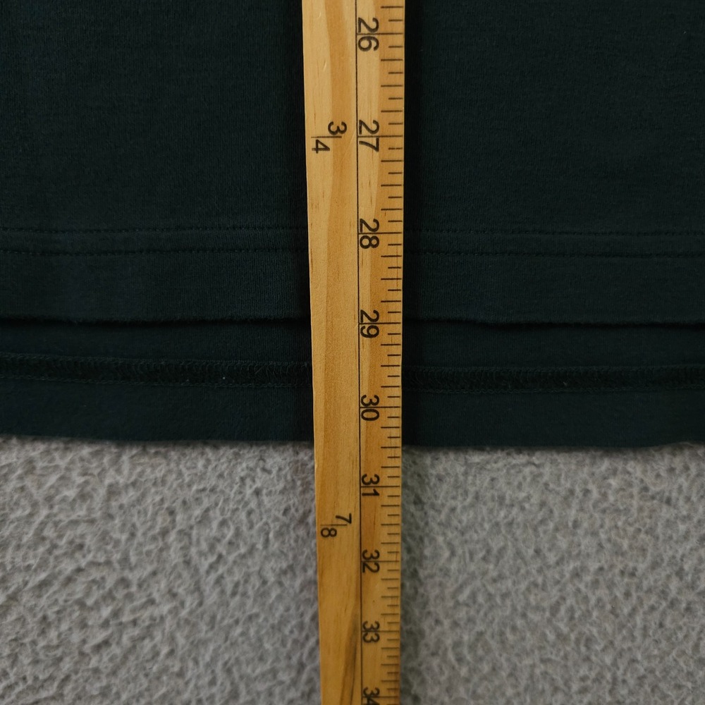Fairway & Greene Shirt Mens Large Green Long Sleeve Mock Neck Aspetuck Valley CC - Picture 7 of 12